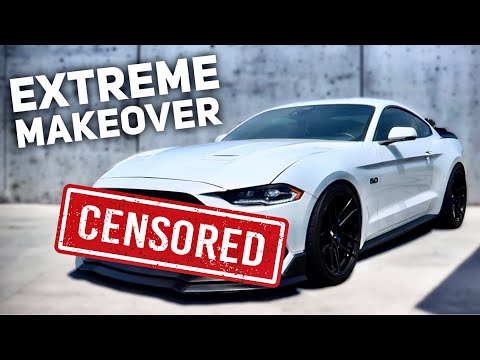 EXTREME MAKEOVER🔥 Mach 1 Bumper on my 2022 Mustang GT has me SPEECHLESS 🥵