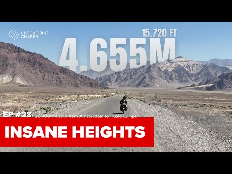 This COMPLICATES riding on the PAMIR HIGHWAY: reaching the Ak-Baital Pass! S01E28