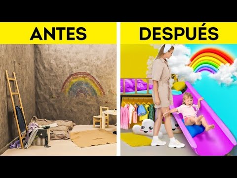 Increíble cambio de imagen de la habitación de los niños || Guía para padres