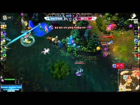 Faker Baron Steal from SK Telecom T1 K vs NaJin White Shield
