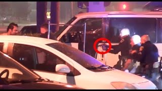 California police use fire hose on man before fatal shooting