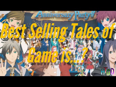 Which is the Best Selling Tales of Game? (Tales of 25th Anniversary)