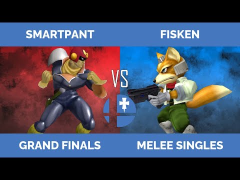 RogaSmash 193: SSBM Grand Finals - Smartpant (Captain Falcon) vs Fisken (Fox)