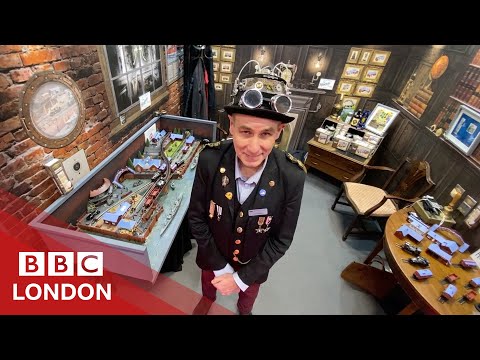 The steampunk model railway enthusiast having designs used by Hornby - BBC London