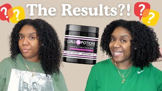 I Wasn't Sure About The Application BUT The Results Speak For Themselves! | Curls & Potions Smoothie