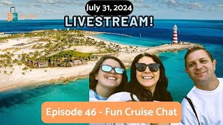 Cruise Chat Live - Episode 46 with Byte Size Cruises