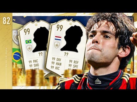 WE BOUGHT 2 HUGE  NEW ICONS!! - FIFA 20 KAKA ROAD TO GLORY #82
