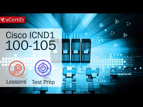 CISCO: CCENT/CCNA (ICND1 100-105)