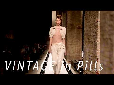 Vintage in Pills ANNA MOLINARI Spring 2007 Milan - Fashion Channel