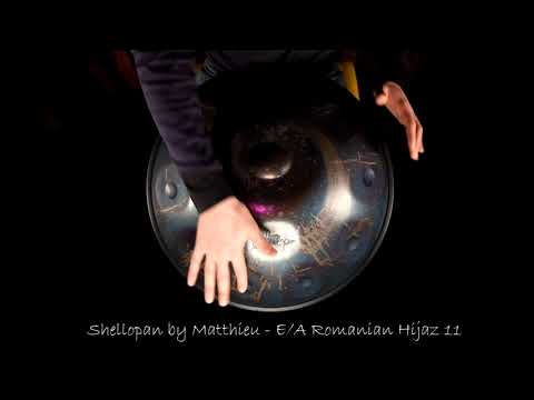 Handpan - E/A Romanian Hijaz 11 - Shellopan by Matthieu