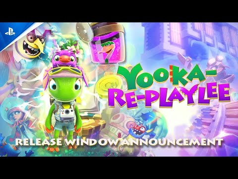 Yooka-Replaylee - Release Window Announcement Trailer | PS5 Games