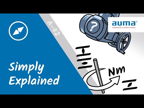 Auswahl Stellantrieb │ Betriebsart und Drehmoment │ AUMA Simply Explained DE-A-02