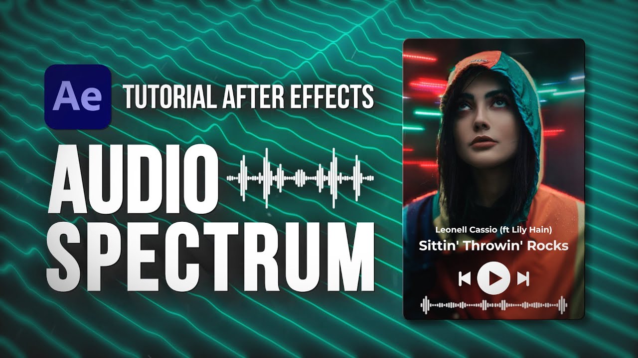 ANIMAÇÃO COM AUDIO SPECTRUM | TUTORIAL AFTER EFFECTS