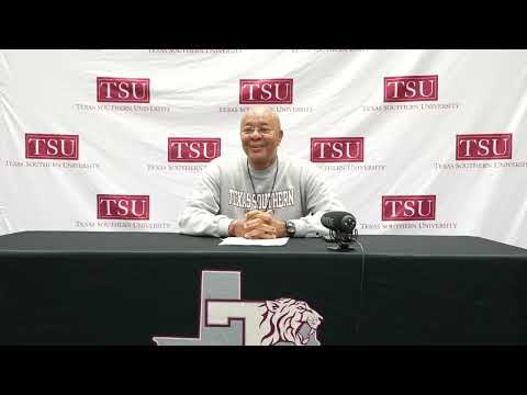 TEXAS SOUTHERN MEN'S BASKETBALL: PRESSER AHEAD OF ALABAMA A&M AND ALABAMA STATE
