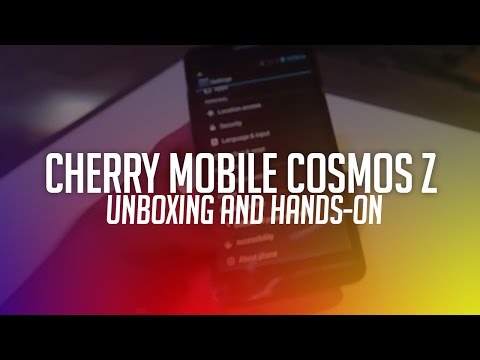 Cherry Mobile Cosmos Z Hands-on