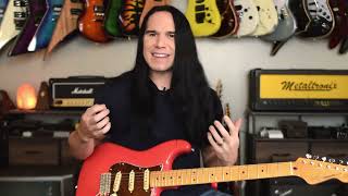 Video thumbnail for Guitar MAX Review of our V6HMRSSB and V6MFR Guitars by Vintage Guitars US