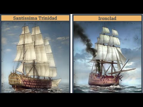 Napoleon: Total War 1vs1: Santísima Trinidad vs Ironclad