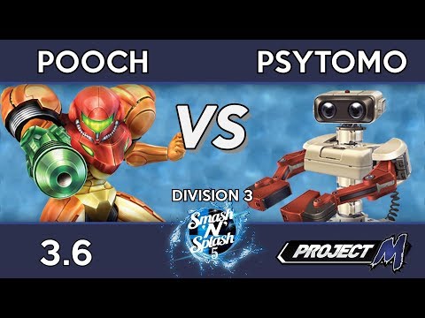 Pooch (Samus) vs Psytomo (ROB) - Smash 'N' Splash 5 Division 3