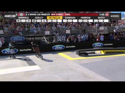 Reynolds wins BMX Street silver