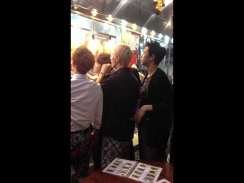 130701 EXO Kris Lay Do Sehun Chanyeol Chen @ Hong Kong street
