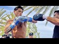 RYAN GARCIA UNLEASHES DEVASTATING KNOCKOUT POWER TRAINING TO END GERVONTA DAVIS!