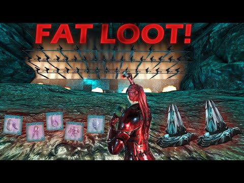 Raiding an ABANDONED Pearl Cave for Free Loot! - Ark MTS