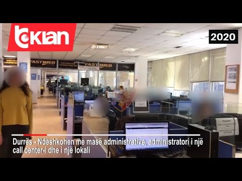 Gjobë administratores të call center dhe lokalit në Durrës