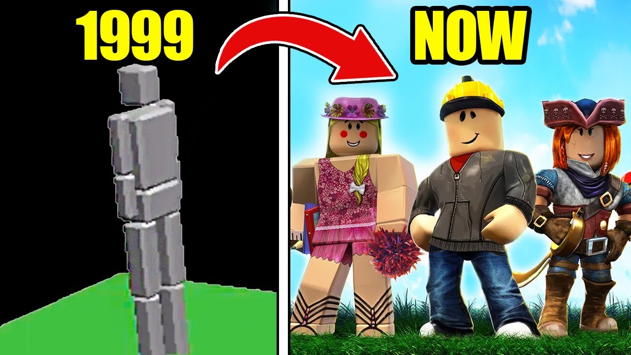 Evolution of ROBLOX AVATARS (1999-2024)