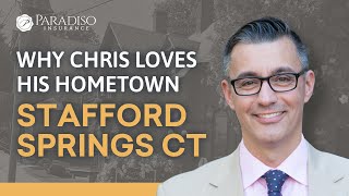 In this video, Chris talks about why he loves his hometown of Stafford Springs, Connecticut, and what community means to him.