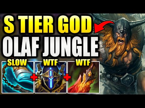 OLAF JUNGLE IS BEYOND BROKEN IF YOU STOP BUILDING HIM WRONG...