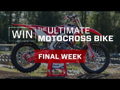 Win The Ultimate Motocross Bike | Final Week