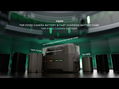 Tilta NP-FZ100 & NP-FW50 Batteries - Charge & Store with Confidence
