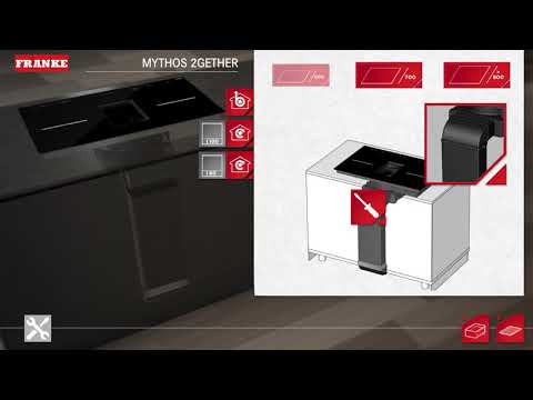 Franke Mythos 2gether Integrated Hob Extractor Installation