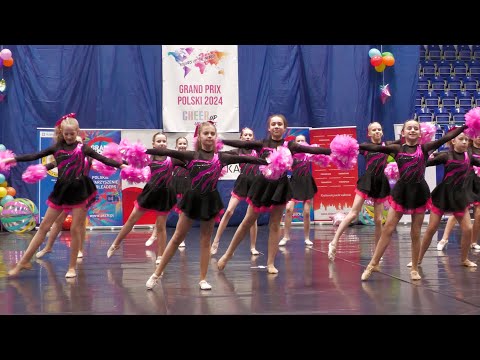*UKS Jagiellonka -Axel Minis*  - POM DANCE - ELITE ZESPÓŁ  / Grand Prix Cheerleading Kraków 2024