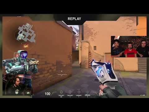 tarik reacts to Optic yay INSANE WALLBANG HEADSHOT | DRX vs Optic