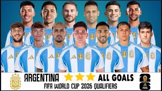 Download lagu ARGENTINA || Road to FIFA World Cup 2026 || All goals in Qualifiers⚽ mp3