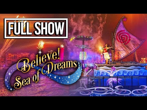 Believe! Sea of Dreams Full Show - Tokyo DisneySea