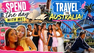 Spend the day with me/Travel to Australia 🇦🇺 💗