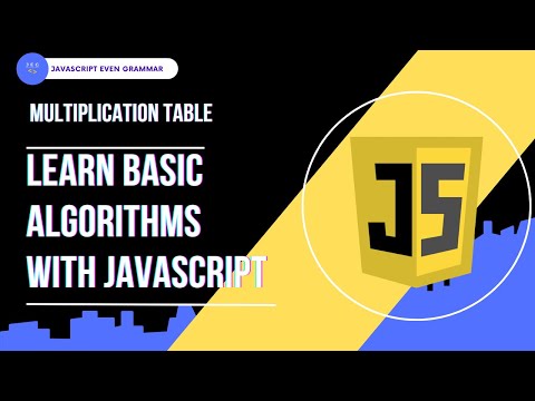 Basic Javascript Algorithm Multiplication Table