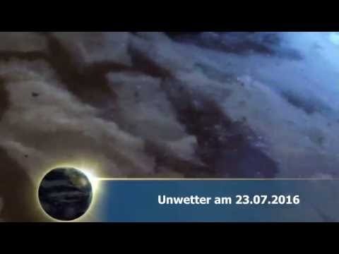 McBox | Unwetter am 23.07.2016 Eisschollen im Sommer / Hagel / Überschwemmung / Austria / Gmunden