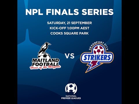 LIVE STREAM: NPL Elimination Final - Maitland FC v Devonport Strikers