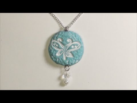 Butterfly Pendant - Polymer Clay Tutorial