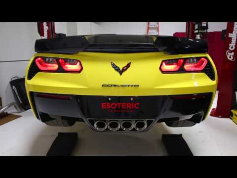 Akrapovic Slip-On Line (Titanium) EXHAUST for Corvette C7R