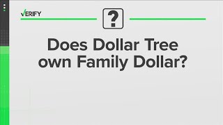 Yes, Dollar Tree owns the Family Dollar stores