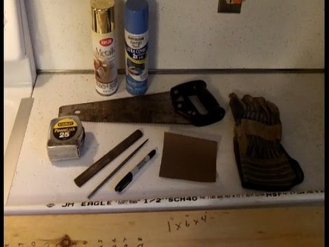 Kids PVC Longbow: Part 1 (Intro, supplies,measuring, cutting)