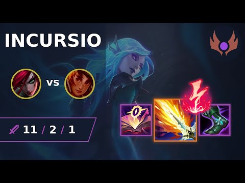 [ Incursio ] Katarina MID vs Taliyah | OCE MASTER | LOL Season 2024