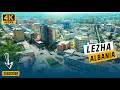 LEZHA SA KA NDRYSHUAR ALBANIA VIDEO BY DRONE 4K 60 FPS