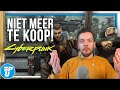 Cyberpunk 2077 niet meer te koop in de PlayStation Store