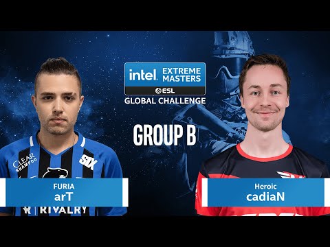 CS:GO - FURIA vs. Heroic [Mirage] Map 1 - IEM Global Challenge 2020 - Group B