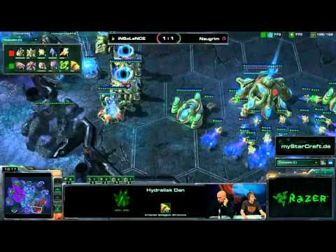 #38/2011 - EPIC Assembly Live - iNSoLeNCe(P) vs. Naugrim(Z) - Game 3/3 - StarCraft 2